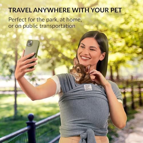 Cat Sling Carrier, Anti-Anxiety, Senior Pet Pouch - Image 6