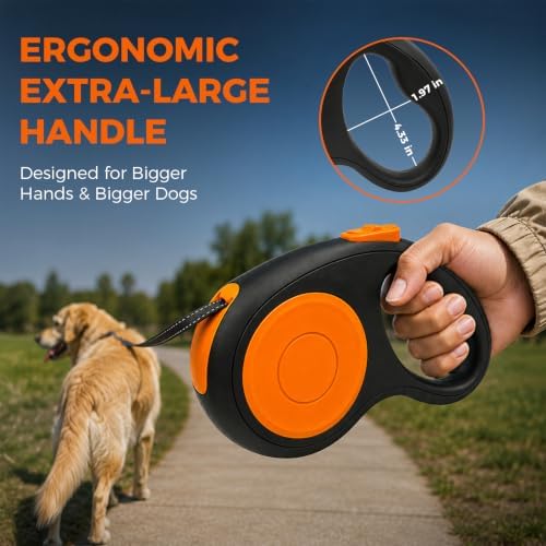 Sevy Stretch 26FT Retractable Dog Leash - Image 3