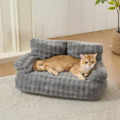 Cat Couch Bed, Cute Pet Sofa for Indoor Cats - Image 2
