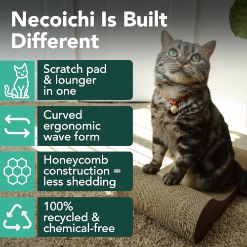 Necoichi Cardboard Cat Scratcher Bed - Image 2