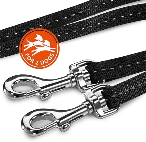 FLEXI® Classic Double Cord Retractable Dog Leash, 16 ft - Image 4