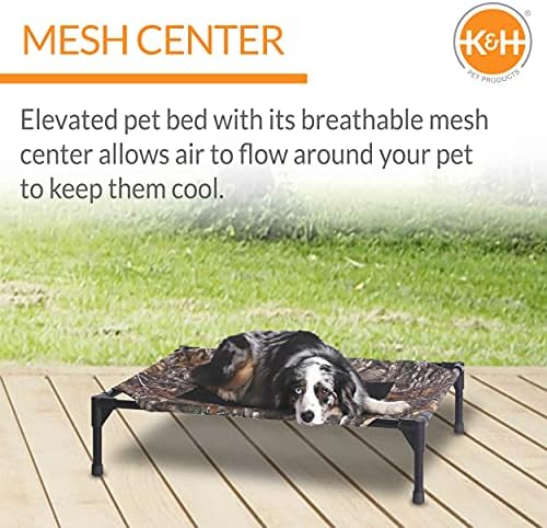 K&H Outdoor Elevated Dog Bed for Medium & Large Pets, Large 42x30in - Image 4
