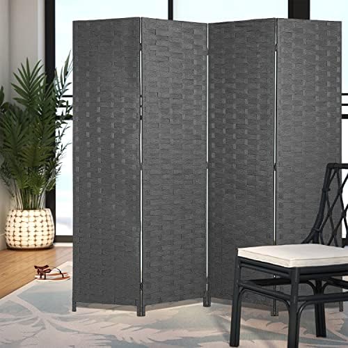FDW 4-Panel Folding Room Divider | 6ft - Image 3