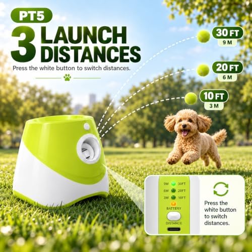 PT5 Automatic Dog Ball Launcher - Image 3