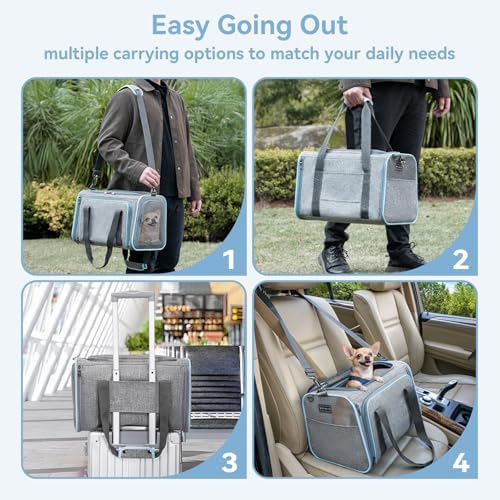 Petsfit Medium Expandable Cat Carrier - Image 4