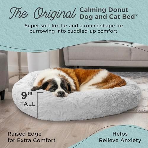 Best Friends by Sheri Original Calming Donut Dog Bed - Image 2