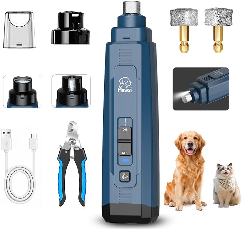 Quiet Dog Nail Grinder, Electric Dog Nail Trimmer by Unknown