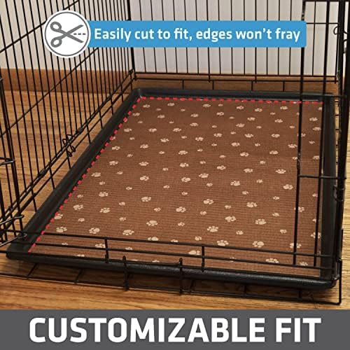 Drymate Dog Crate Mat Liner, Absorbs Urine, Waterproof, Washable Puppy Pee Pad - Image 4