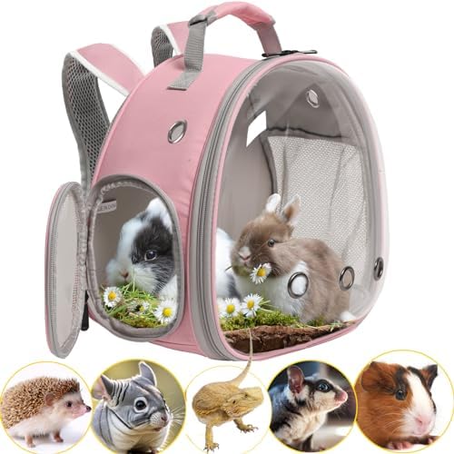 Hamster Backpack Carrier, Bearded Dragon Carrier Backpack by WEVONIGU
