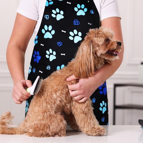 Dog Grooming Water-repellent Apron - Image 7
