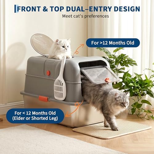 Fully Enclosed Dog Proof Litter Box - Image 5