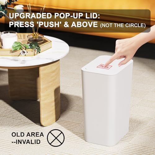 N. NETDOT 3 Pack Small Trash Can - Image 3