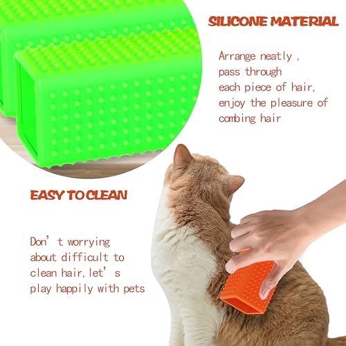 2pcs Pet Dog Cat Hair Remover, Pet Hair Removal Tool, Hollow Cleaner Brush - Image 6