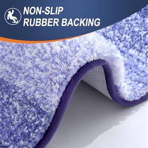 OLANLY Bathroom Runner Rug 54x24, Extra Soft Absorbent Microfiber Bath Rugs - Image 5