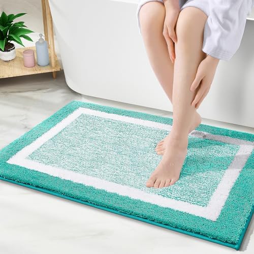 OLANLY Bathroom Rugs 30x20, Soft Absorbent Microfiber Bath Rugs by OLANLY