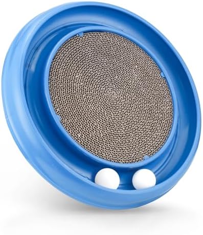 Cat Scratching Board with Track Balls by Peomliee