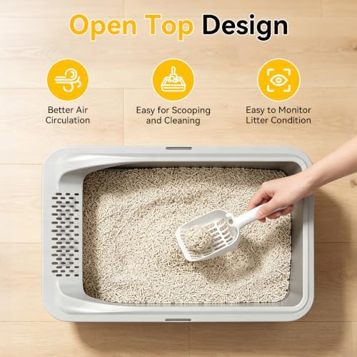 2 Pack XL Stainless Steel Litter Box - Image 6