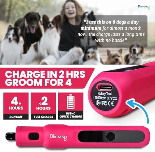 Diamondg Micro Dog Nail Grinder - Image 3