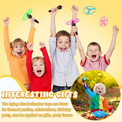 Meooeck 36 Pcs Flying Disk Helicopter Toy - Image 4