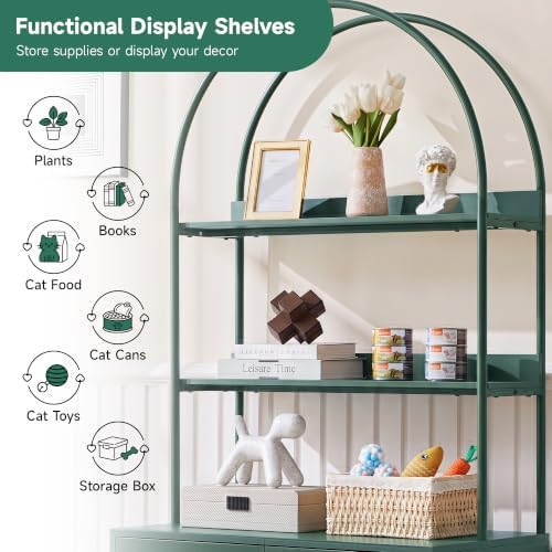 Arched Cat Litter Box Enclosure - Image 3