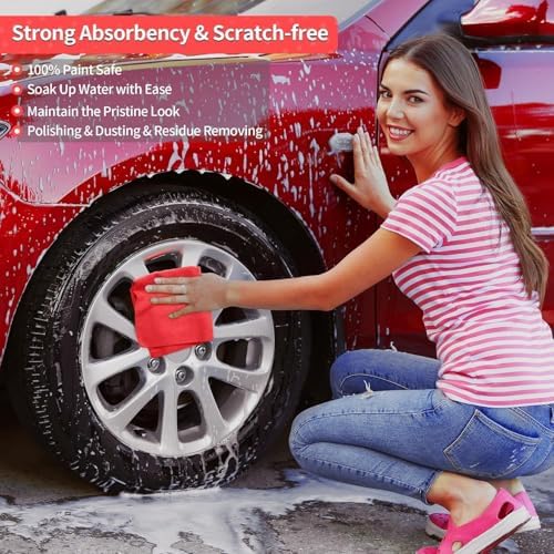 Microfiber Cleaning Cloth, 200 Pack Cleaning Rags - Image 5