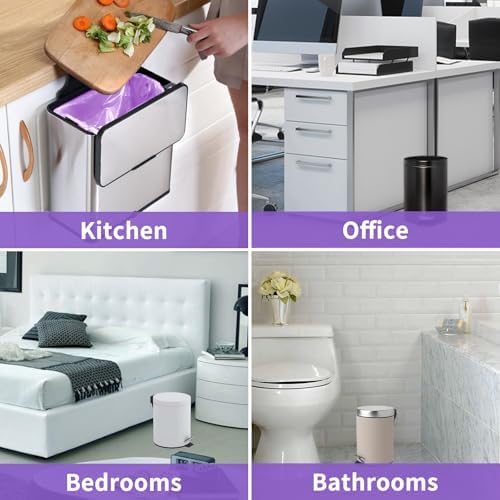 1.2 Gallon Bathroom Trash Bags Durable Tear-Resistant - Image 6
