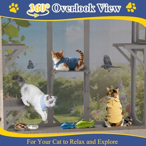 PetsCosset Large Window Catio for Indoor Cats - Image 5