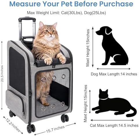Extra Large Cat Backpack Carrier - Image 2