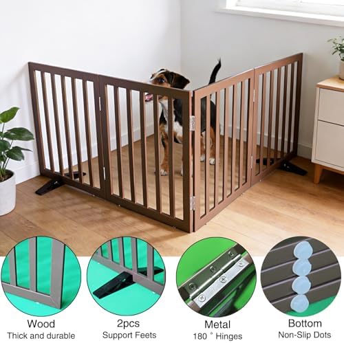 ZJSF Freestanding Indoor Dog Gate - Image 5