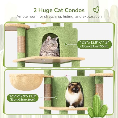 Globlazer 66in Cactus Corner Cat Tree - Image 4