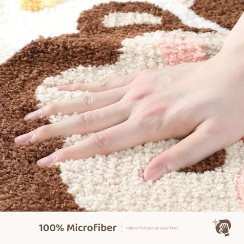 Molesun Monkey Bath Mat 16x24, Soft Absorbent Microfiber Bath Rugs - Image 6
