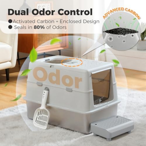 MUTTROS XL Stainless Steel Cat Litter Box - Image 3