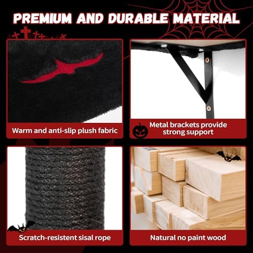 5 Pcs Wall-Mounted Climber Set, Wood Indoor - Image 5