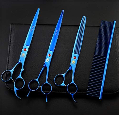 Purple Dragon 8 inch Dog Grooming Scissors Set - Image 7