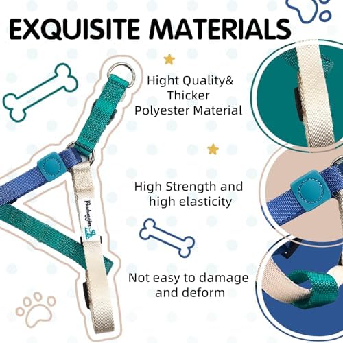 Tri-Color Adjustable Step-in No-Pull Harness - Image 5