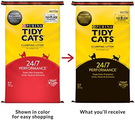 Purina Tidy Cats Clumping Cat Litter, 24/7 Performance Multi Cat Litter - 40 - Image 2