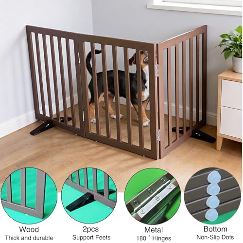 ZJSF Freestanding Indoor Dog Gate - Image 5