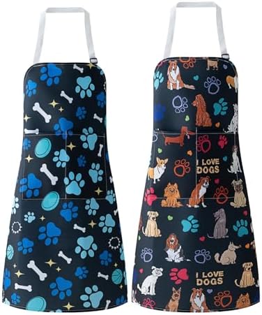 2 Pack Dog Grooming Waterproof Apron by Unknown