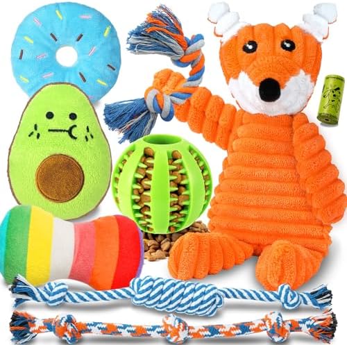 Zeaxuie 9 Pack Luxury Puppy Toys by Zeaxuie
