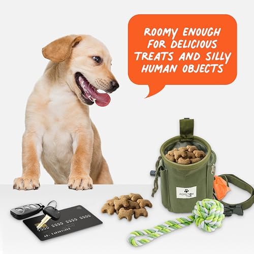 INSPECTOR TAIL Dog Treat Pouch for Training, Drawstring Bag, Hands Free - Image 6