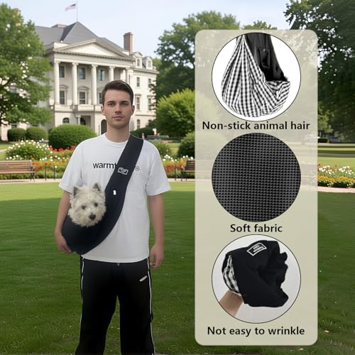 Dog Sling Carrier Soft Breathable - Image 3