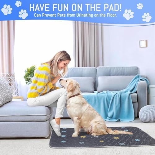 Washable Pee Pads for Dogs, Waterproof, 24 x 48 in, 2 Pack - Image 2
