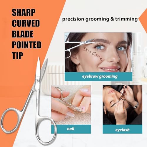 LePinko Facial Hair Small Grooming Scissors - Image 5