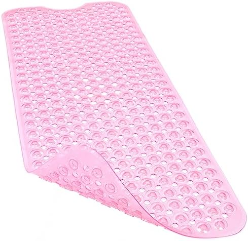 Bathtub and Shower Mats, 40x16 Inch Extra Large Non Slip Soft Bath Tub Mat by Linoows