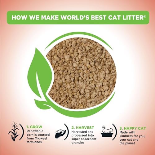 World's Best Cat Litter, Lasts 2X Longer, 8 lb Bag - Image 3
