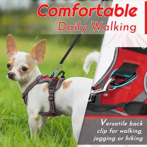 Eagloo Dog Harness for Small Dogs, No Pull Pet Vest - Image 4