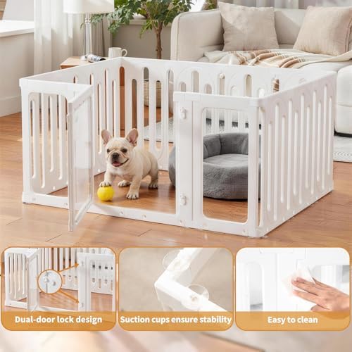 Acrylic Dog Playpen Indoor, Puppy Pens - Image 4