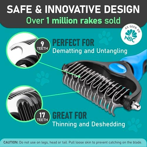 Maxpower Planet Dog Rake and Brush Set - Image 3