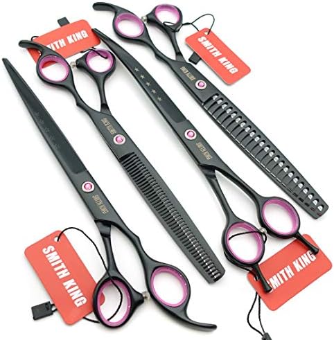 8.0 inches Professional Dog Grooming Scissors Set Straight & thinning & Curved - Image 3