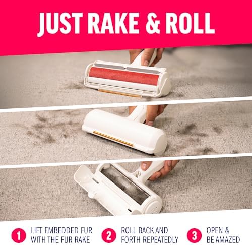 ChomChom Roller & Rake – Reusable Pet Hair Removal Roller - Image 3